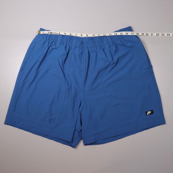 Nike Sports Essentials Woven Flow Shorts Mesh Lined Blue Mens XXL x 6" inseam - Picture 7 of 9